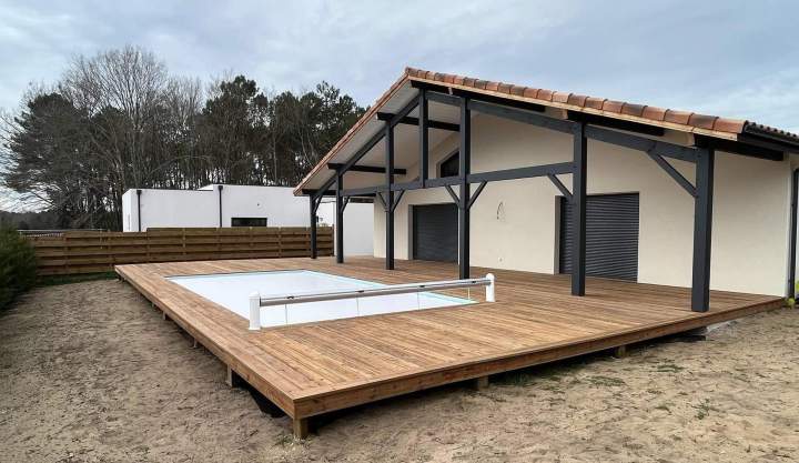 Terrasse sur mesure Dax