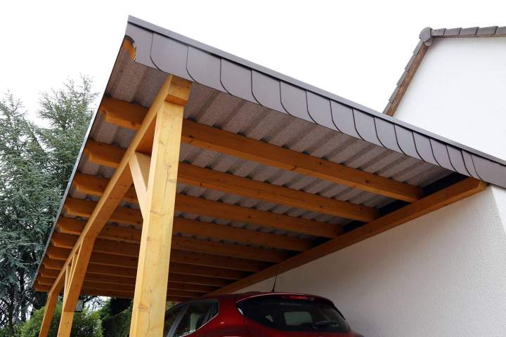 Installation carport Soustons