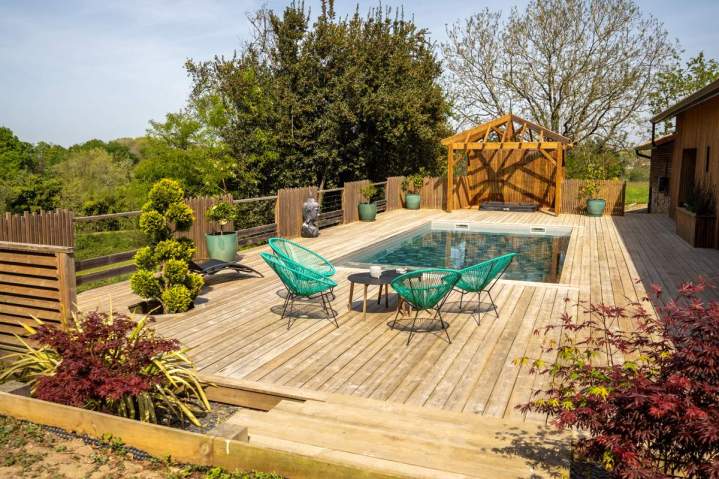 Conception terrasse bois Dax